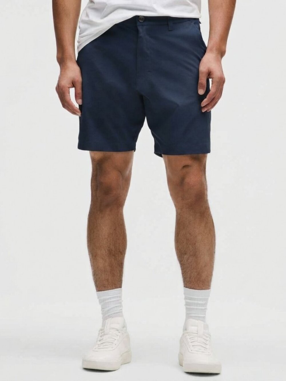 Lululemon ABC Classic-Fit Short 7" WovenAir Navy Stretch Golf Short 32